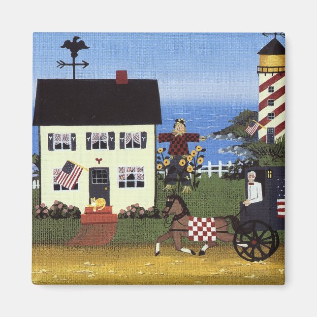 Íman Made in America Magnet (Frente)