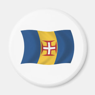 Íman Madeira Bandeira Magnet