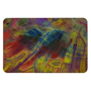 Íman Madeira Petrificada Vertical