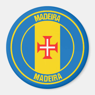 Íman Madeira Round Emblem