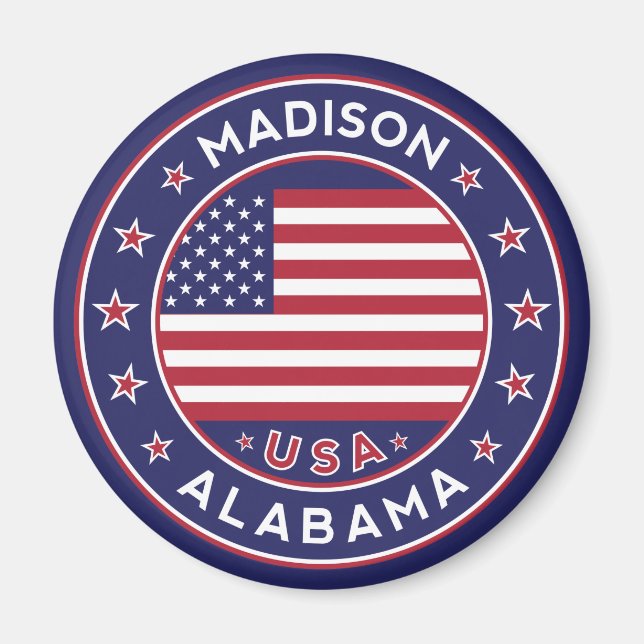 Íman Madison, Alabama (Frente)