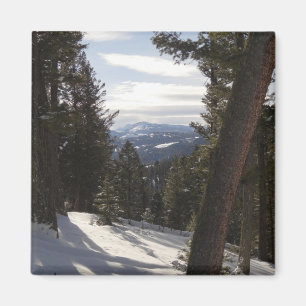 Íman Madison Mountain em inverno em Montana