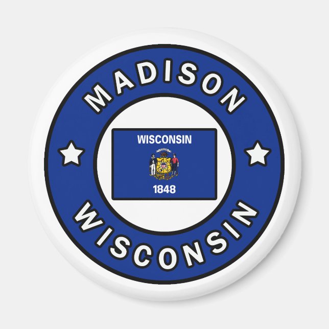 Íman Madison Wisconsin (Frente)