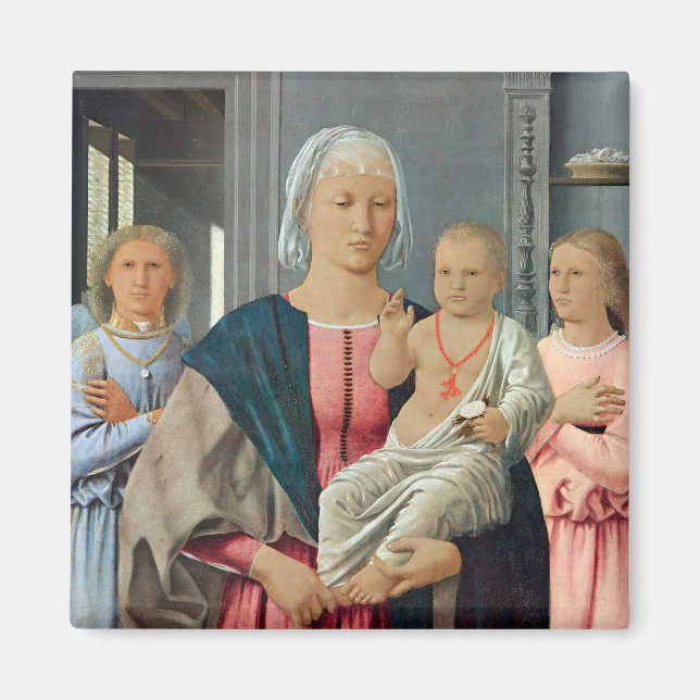 Íman Madona de Senigallia - Piero della Francesca - c1 (Frente)