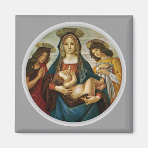 Íman Madona e Menino de Botticelli