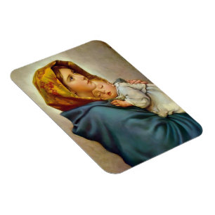 Íman Madona e Menino Roberto Ferruzzi Madonnina Maria