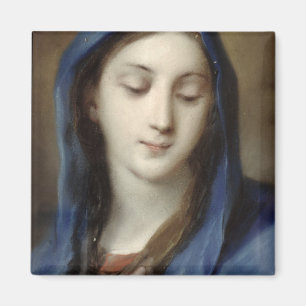 Íman Madonna da capela (pastel no papel)