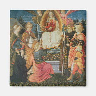 Íman Madonna da cintura sagrado, 1456 (tempera sobre