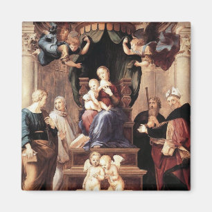 Íman Madonna del Baldacchino - Raphael - c1506