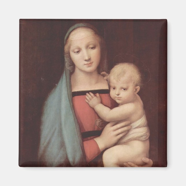 Íman Madonna Del Granduca por Raphael (Frente)