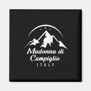 Íman Madonna Di Campiglio Itália Ski Resort Skib Snowb