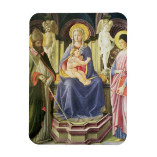 Íman Madonna e a criança com SS. Clemente e Justin,