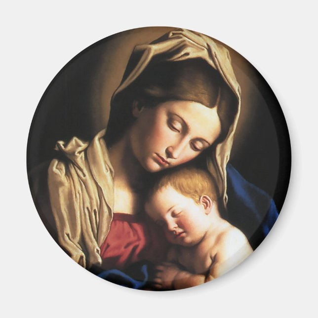 ÍMAN MADONNA E CRIANÇA (Frente)