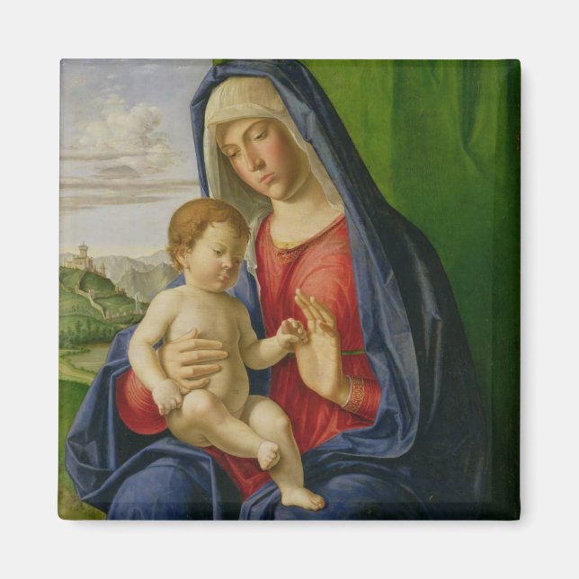 Íman Madonna e Criança, 1490 (Frente)