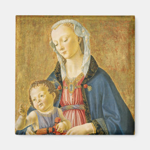 Íman Madonna e criança com dois doadores, 1525-1530