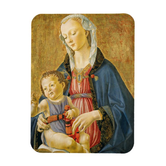 Íman Madonna e Criança com Dois Doadores, 1525-1530 (Vertical)