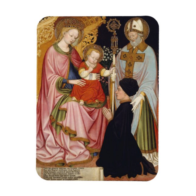 Íman Madonna e Criança com o Doador (Vertical)