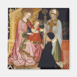 Íman Madonna e criança com o doador