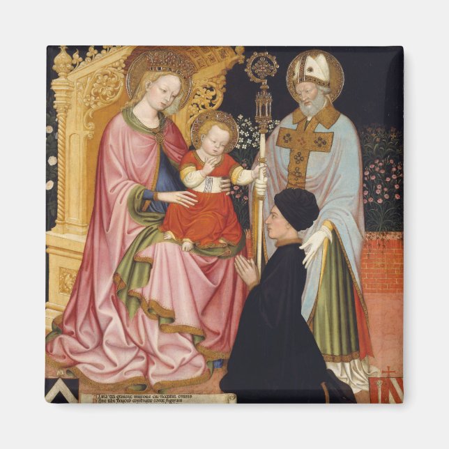 Íman Madonna e Criança com o Doador (Frente)