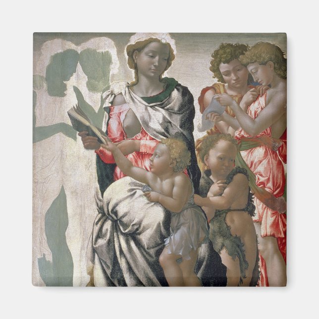 Íman Madonna e Criança com Rua John, c.1495 (Frente)