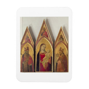 Íman Madonna e criança com SS. Nicholas e Proculus,