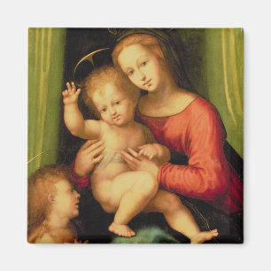 Íman Madonna e criança com St John