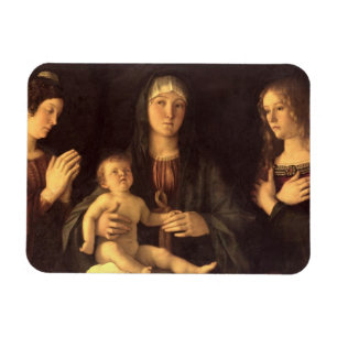 Íman Madonna e criança com St Mary Magdalene e St.