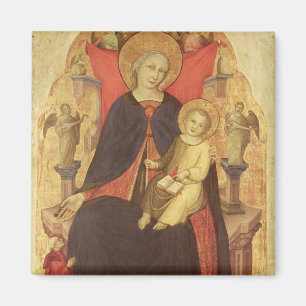 Íman Madonna e criança Enthroned com Vulciano