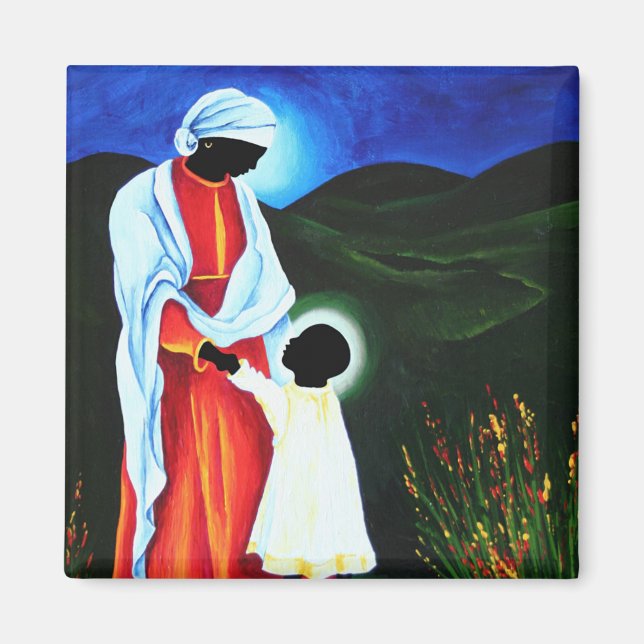 Íman Madonna e criança - Primeiros passos 2008 (Frente)