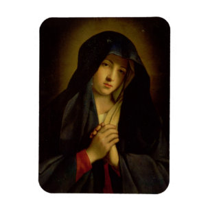 Íman Madonna na amargura (óleo em canvas)