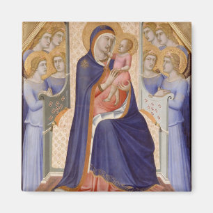 Íman Madonna na glória, c.1315 (tempera no painel)