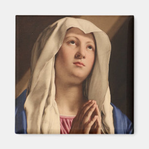 Íman Madonna Praying (Virgem Maria) (Arte Cristã)