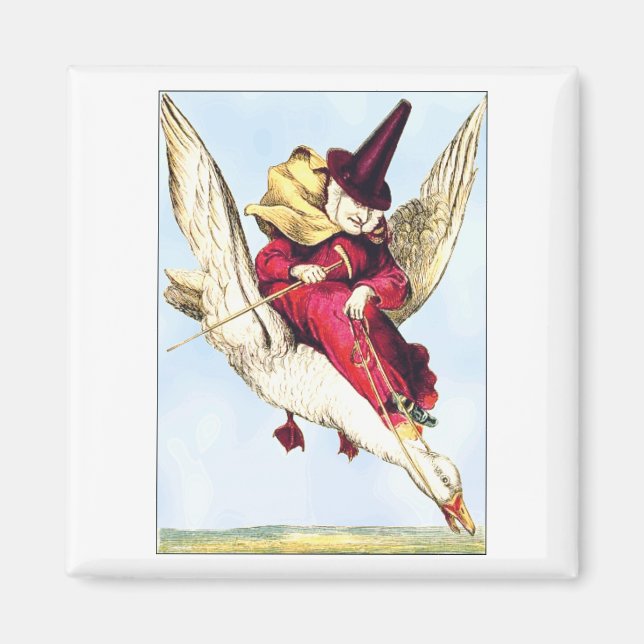 Íman Madre Goose (Frente)