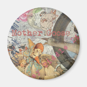 Íman Madre Goose Enfermeira Rhyme Fairy Tale