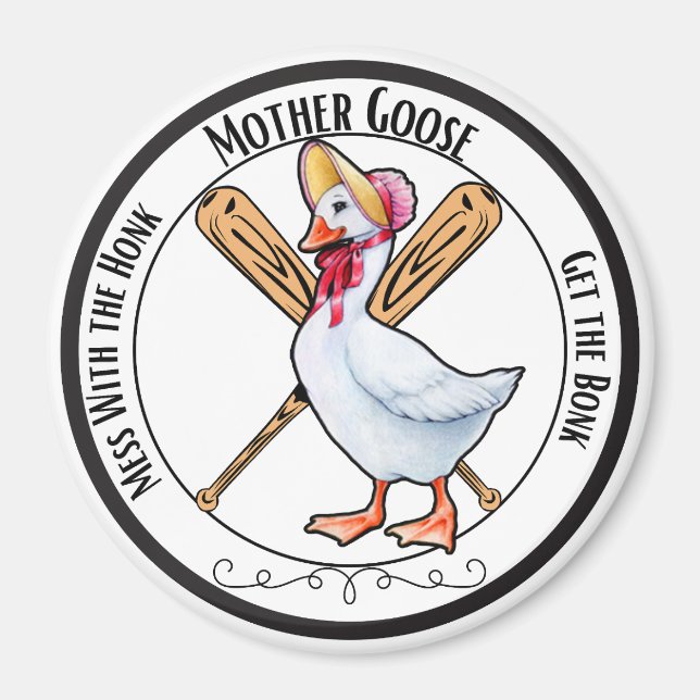 Íman Madre Goose Magnet (Frente)