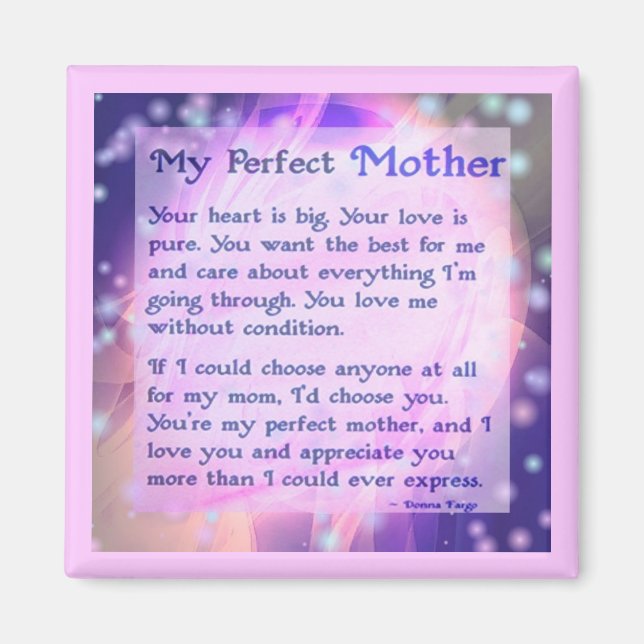 Íman Madre Magnet Perfeita (Frente)