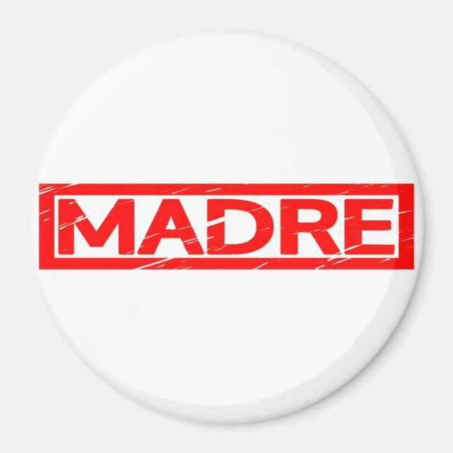 Íman Madre Stamp (Frente)