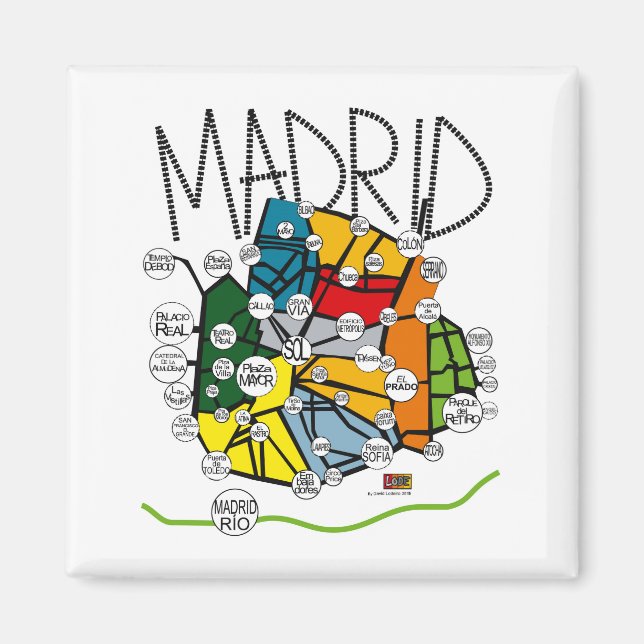 IMAN MADRID. CITIES COLLECTION. (Frente)