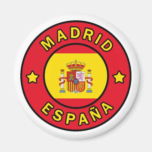 Íman Madrid España (Frente)