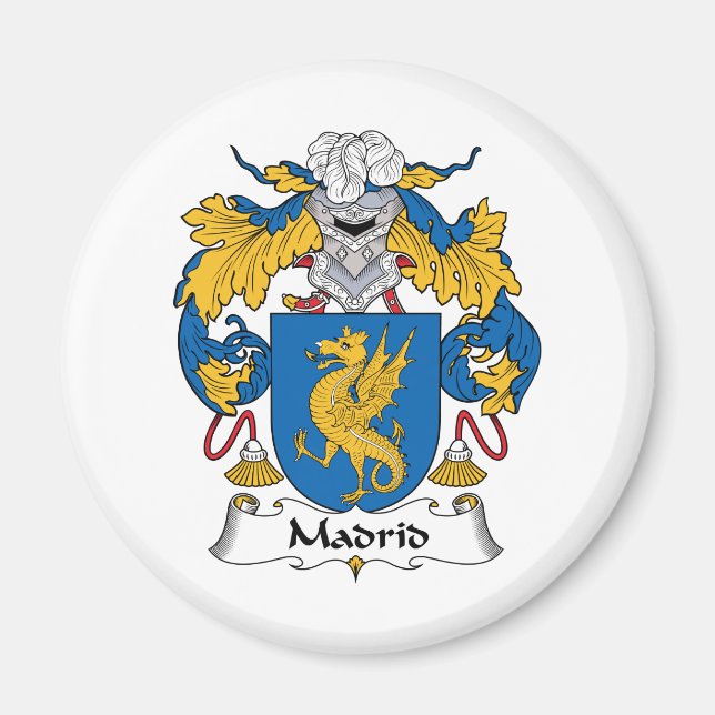 Íman Madrid Family Crest (Frente)