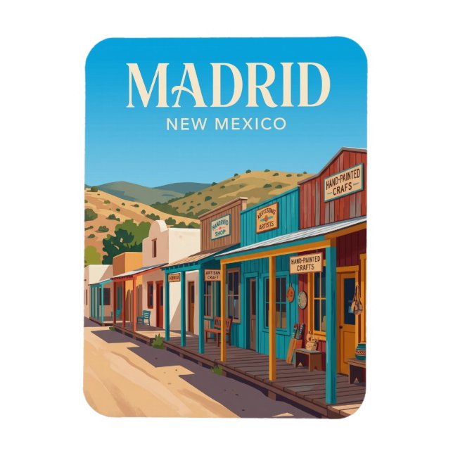 Íman Madrid Novo México (Vertical)