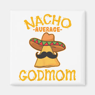 Íman Madrinha Mexicana Nacho Média Do Dia Cinco De Maio