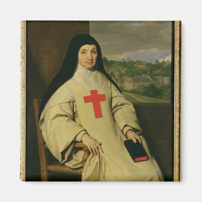 Íman Mãe Angelique Arnauld Abbess (Frente)