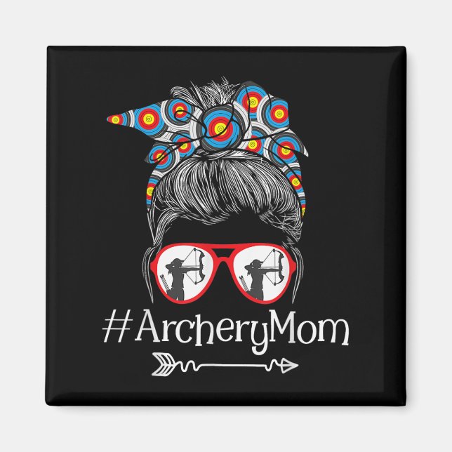Íman Mãe - Arcos do Dia de as mães Bowhunter Archer Bow (Frente)
