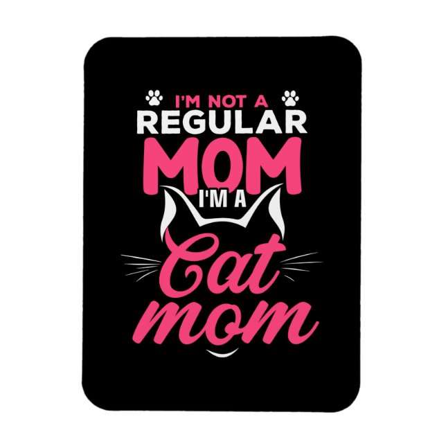 Íman Mãe Arte Sou Uma Mãe De Gato (Vertical)