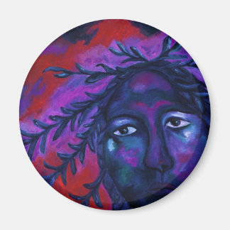 Íman Mãe assistindo a tudo - Crimson e compaixão violet