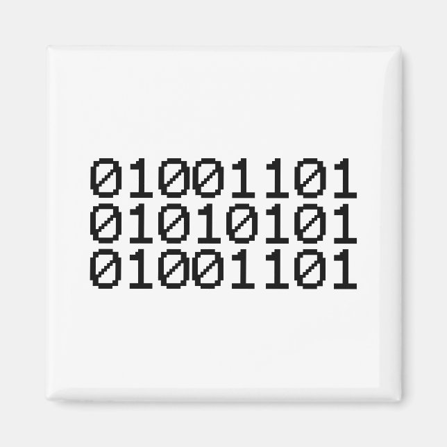 Íman Mãe BINÁRIA (Frente)