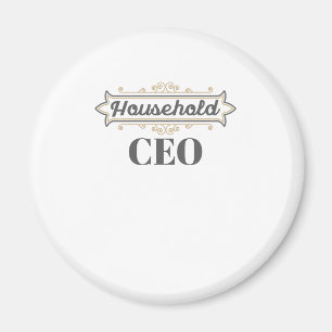 Íman Mãe Chefe Presente Ficar Em Casa Mãe Chefe Chefe C