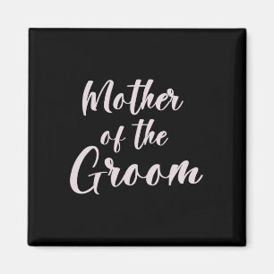 Íman Mãe Da Equipe De Casamento De Tee Do Groom Mãe