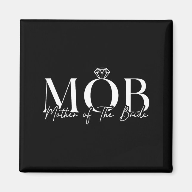 Íman Mãe Da Noiva Multidão Casamento Mãe Mamãe Fofa (Frente)